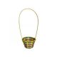 model 3 - Cos rotund color rattan pentru aranjamente florale