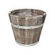 model 1 - Cos rotund lemn pentru aranjamente florale
