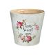 model 1 - Cos rotund model floral pentru aranjamente florale