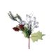 model 1 - Crenguta brad artificial+bobite+mar+con pentru aranjamente florale