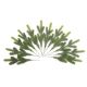 model 3 - Crenguta brad artificial pentru decoratiuni florale set 12 buc