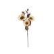 model 1 - Crenguta floarea soarelui artificiala 3 flori+boboc pentru aranjamente florale