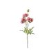 model 4 - Crenguta mac artificial 3 flori+boboc pentru aranjamente florale