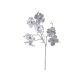 argintiu - Crenguta magnolie glitter 95 cmpentru aranjamente florale