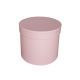 roz - Cutie rotunda pentru aranjamente florale