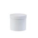 alb - Cutie rotunda pentru aranjamente florale