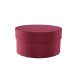 bordo - Cutie rotunda pentru flori