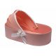 roz - Cutie tip landou pentru decoratiuni