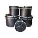 model 3 - Cutii cilindru color pentru aranjamente florale set 5 buc