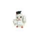 model 4 - Figurina bufnita+glob pentru aranjamente florale