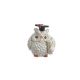 model 4 - Figurina bufnita+toca pentru decoratiuni florale