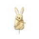 model 4 - Figurina iepuras pasla color+bat pentru decoratiuni florale