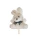 model 3 - Figurina iepuras plus+bat pentru decoratiuni florale