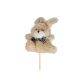 model 4 - Figurina iepuras plus+bat pentru decoratiuni florale