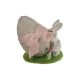 model 1 - Figurina iepuras plus pentru decoratiuni florale