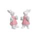 Figurina Iepurasi Color+ou Pentru Decoratiuni Paste Set 2 Buc