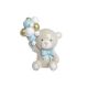 model 1 - Figurina ursulet+baloane pentru decoratiuni florale