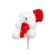 model 2 - Figurina ursulet plus+bat pentru decoratiuni florale