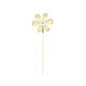 model 3 - Floare metal+bat pentru decoratiuni florale