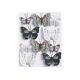model 27 - Fluturi color pentru aranjamente florale set 10 buc