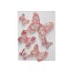 Fluturi Pene Color Pentru Aranjamente Florale Set 6 Buc