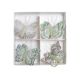 model 2 - Fluturi pene color pentru aranjamente florale set 8 buc