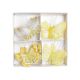 model 5 - Fluturi pene color pentru aranjamente florale set 8 buc