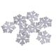 model 1 - Fulg nea scoarta pentru aranjamente florale set 18 buc