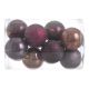 model 1 - Glob plastic 8 cm color pentru decoratiuni craciun set 12 buc