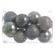 model 2 - Glob plastic 8 cm color pentru decoratiuni craciun set 12 buc