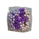 model 16 - Globuri sticla 2,5 cm set 144 buc pentru decoratiuni florale