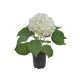 model 1 - Hortensie artificiala+ghiveci pentru decoratiuni florale
