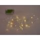 alb cald - Instalatie 20 led pentru aranjamente florale