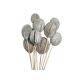 model 2 - Mintolla ball+bat pentru aranjamente florale set 10 buc