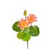 Nufar Artificial 2 Flori+boboc Pentru Aranjamente Florale