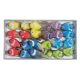 model 1 - Pasari pene color pentru aranjamente florale set 24 buc