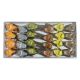 model 2 - Pasari pene color pentru aranjamente florale set 24 buc