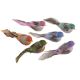 Pasari Pene Color Pentru Aranjamente Florale Set 6 Buc