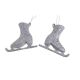 model 2 - Patine color pentru decoratiuni floarale set 2 buc