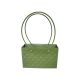 kaki - Poseta model embosat pentru aranjamente florale set 10 buc