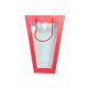 model 4 - Posete hartie color si fereastra pentru aranjamente florale set 10 buc