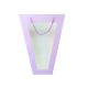 lila - Posete hartie color+fereastra pt aranjamente florale set 10 buc
