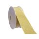 auriu - Rola catifea color+sclipici 3,8 cm pentru aranjamente florale