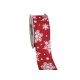Rola Material Textil Model Craciun Pentru Decoratiuni Florale