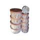 model 1 - Cutii rotunde pentru flori set 10 buc