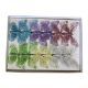 model 90 - Fluturi 8 cm pentru aranjamente florale set 12 buc