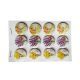 model 3 - Nasturi color pentru aranjamente florale set 12 buc