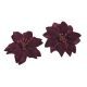 model 5 - Craciunite clips color set 2 buc pentru aranjamente florale