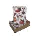 model 3 - Cutii tip carte pentru flori set 2 buc