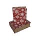 model 4 - Cutii tip carte pentru flori set 2 buc